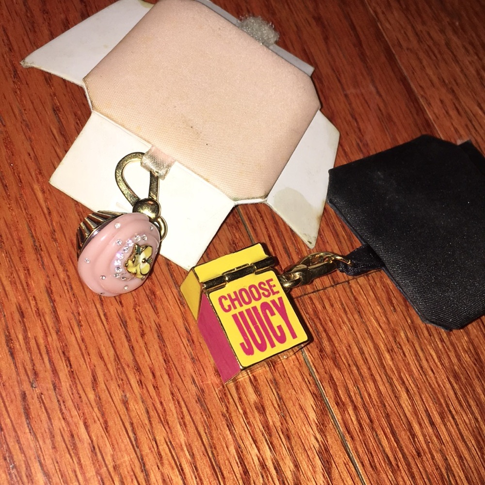 ✨NWOB Juicy Couture Charms ✨